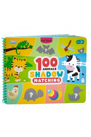 Pull & Stick 100 Animals Shadow Matching 